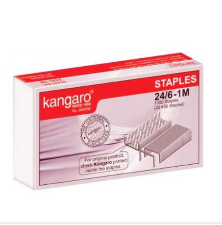 [L2704] (Loose)Kangaro Stapler Pin 24/6