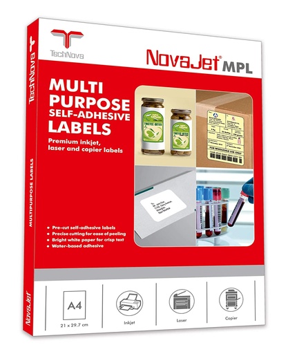 [P2440] Novajet Technova Sticker A4 MPL-01 (B10)