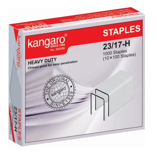 [L2712] Kangaro Stapler Pin 23/17 H (B100)