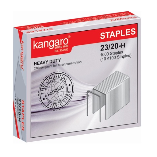 [L2716] Kangaro Stapler Pin 23/20 H (B100) 