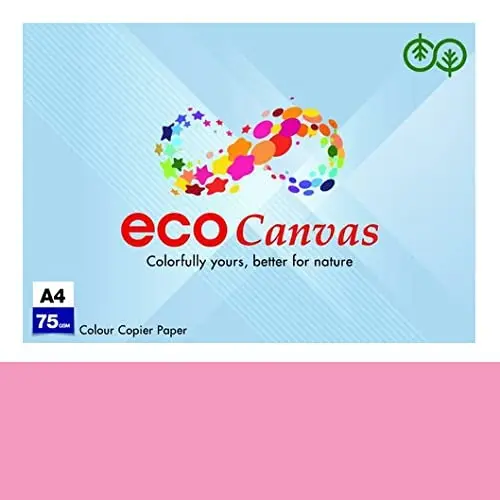 [P2410] JK Eco Canvas Pink A4 75 Gsm 2.3 Kg-5