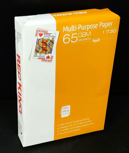 [P1702] Red King  A/4 65 Gsm 2 Kg-5