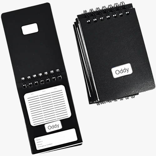 [P4680] Oddy Wiro Notebook WR-A7 Pocket Diary-Pack Of 06