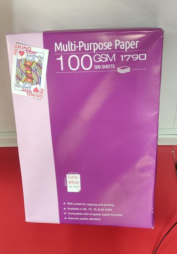 [P1790] Redking A4 100 Gsm 3.1 Kg (B4)