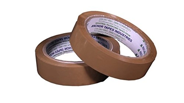 [P4800] Redking Brown Cello Tape 1 Inch 24mm x 36 Meter-Pack of 12