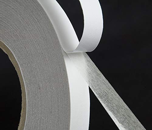 [P4822] Kansuee Tissue Tape Double Side 0.75 Inch 18mm x 10 Meter-Pack of 8