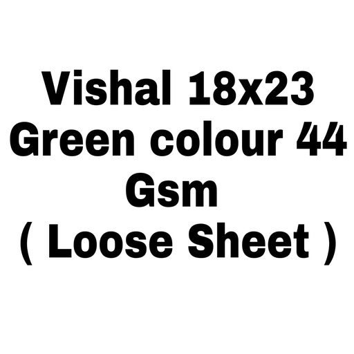 [L1484] (Loose) Vishal Green 18x23 5.6 Kg