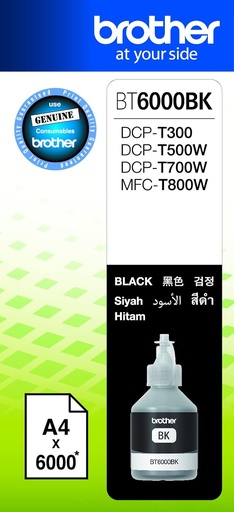 [P2740] Brother Ink Black-BT6000
