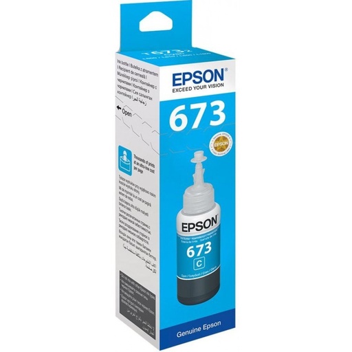 [P2770] Epson Ink Cyan-673XXX