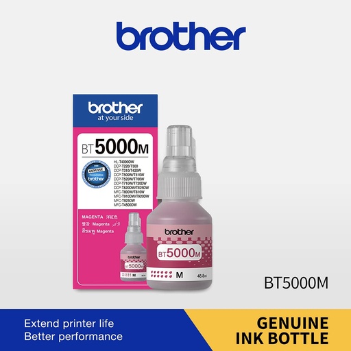 [P2744] Brother Ink Magenta-5000