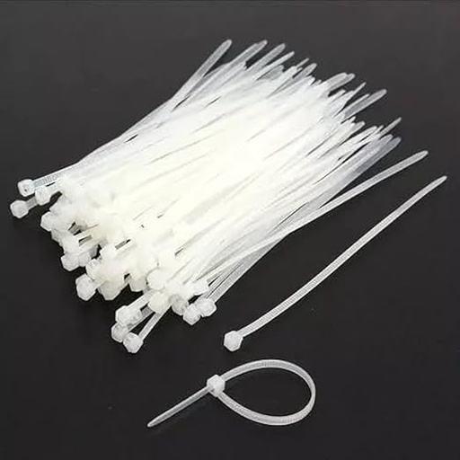 [P3801] Locking Cable Ties 1.8x100mm-Pack Of 100