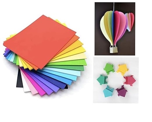 [P3830] Mix Flourocent Paper A/4-100 Sheet
