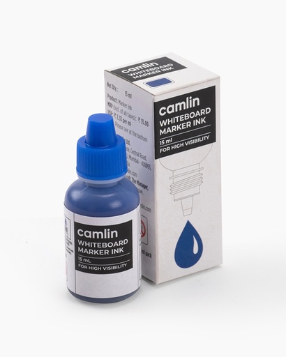 [P4166Blu] Camlin White Board Marker Ink Blue 15 ml
