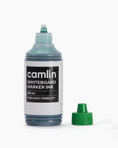 [P4181] Camlin White Board Marker Ink Green 100ml (B10)