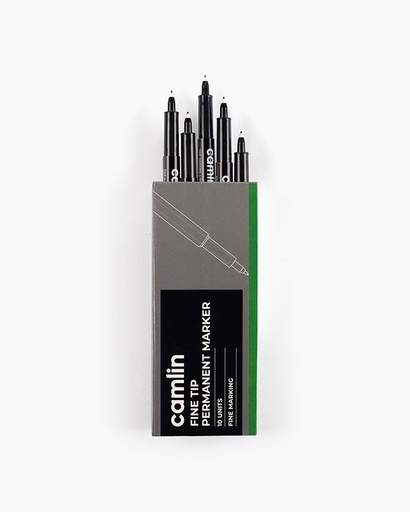 [P4186] Camlin CD Marker Green-Pack Of 10 (B120)