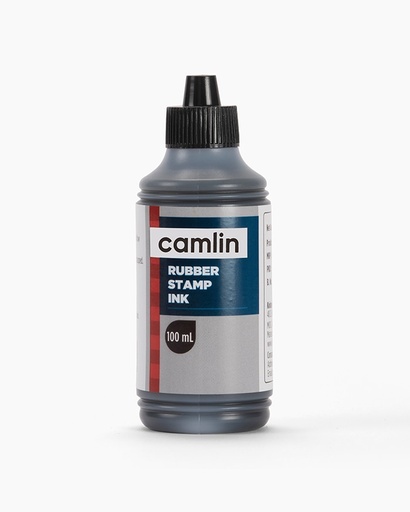 [P3168Blk] Camlin Stamp Pad Ink Black-100 ml